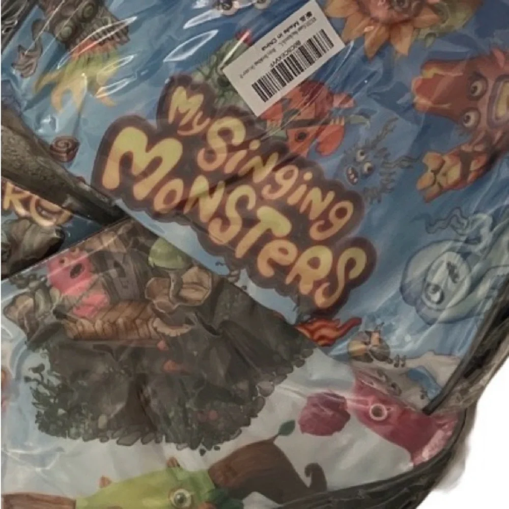 My Singing Monsters Backpack/Bookbag Multi, Unisex NWT